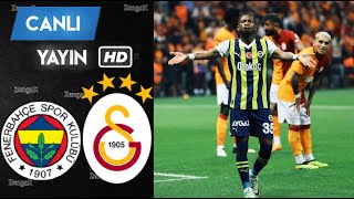 🔴FENERBAHÇE GALATASARAY MAÇINI CANLI İZLE  SÜPER LİG  eFootball Türkçe Simülasyon [upl. by Spielman]