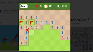 Minesweeper  easy mode [upl. by Hadeehsar]