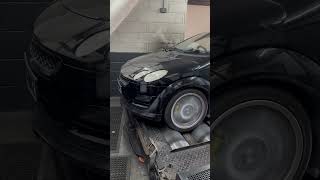 Smart ForFour Brabus on the Dyno Stock Power [upl. by Jb]