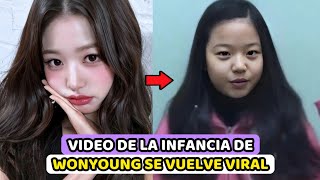 VIDEO DE LA INFANCIA DE WONYOUNG SE VUELVE VIRAL POR SU CALIDAD DE ESTRELLA DESDE LA ESCUELA [upl. by Aicssej]