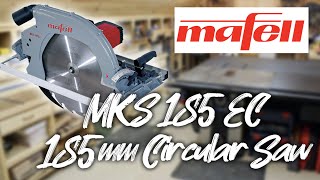 Mafell MKS 145 165 185 Ec Portable Circular Saw [upl. by Leahcym254]