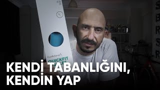 Kendi tabanlığını kendin yap  Footbalance QuickFit [upl. by Telrats]