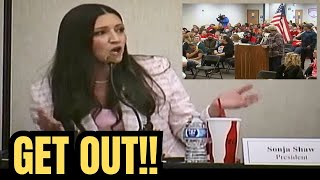 Board Of Education President Went Off On Woke Rude Teachers For Booing Parents During Meeting [upl. by Ayekin]