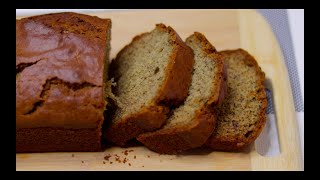 Homemade banana bread  moist banana bread recipe [upl. by Carlye]