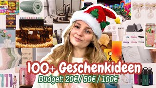 100 GESCHENKIDEEN FÜR JEDES BUDGET unter 20€ 50€ 100 €  Weihnachten 2024 [upl. by Kellsie]