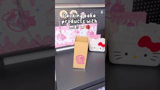 Empacando BAKA pedidos 🐮💕 bakabakamx packingorders asmr kawaii cute aesthetic [upl. by Sankey318]