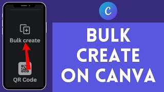 How to Bulk Create on Canva 2024  Canva Tutorial [upl. by Hacker771]