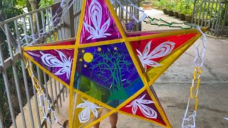 How to Make 3D Star 🌟 Im making a big Star ★ Home Decor Ideas Star [upl. by Androw]