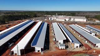 Late December  Construction COMPLETED at CleanSparks Bitcoin Mining Expansion in Sandersville GA [upl. by Areem]