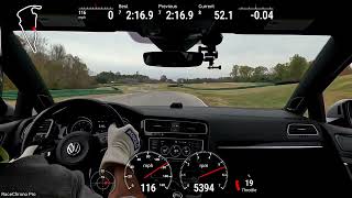 VIR HPDE  Chin Track Days  111924  Golf R [upl. by Nagrom]