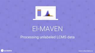 Processing unlabeled raw LCMS data with ElMAVEN [upl. by Vey517]