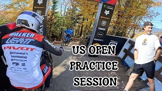 US OPEN PRACTICE DAY SESSION [upl. by Aimak821]