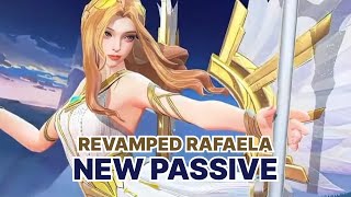 Revamped Rafaela New Passive  Mobile Legends Bang Bang  Gameplay amp Guide [upl. by Frayda]