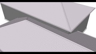 PlusSpec for SketchUp  How to create Roofs with Cutouts amp manually control Eaves or Overhangs [upl. by Ainadi]