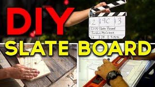 DIY Slate Board  Tomorrows Filmmakers [upl. by Janik936]