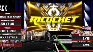 RICOCHET AEW NEW THEME SONG FOR WRESTLING EMPIRE FOREVER [upl. by Wiburg652]