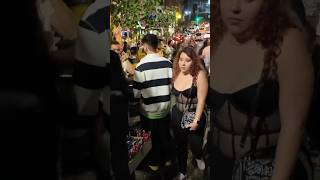 Nightlife 4k streetnight nightlife street night nightclub nightview walk shorts medellin [upl. by Arihsa]