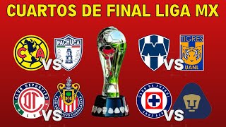 ¡Liguilla lista Así se jugarán los Cuartos de Final del Clausura 2024 [upl. by Caritta]