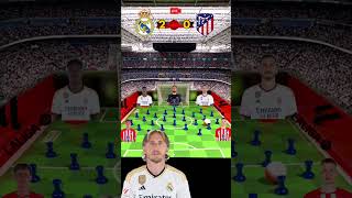 REAL MADRID vs ATLETICO MADRID  LA LIGA HIGHLIGHTS  MARBLE FOOTBALL 020424 espn asmr [upl. by Marguerita]