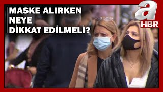 Bakanlık 41 Maske Markasının Güvensiz Çıktığını Açıkladı Güvenli Maske Nasıl Olur  A Haber [upl. by Aihsenot]