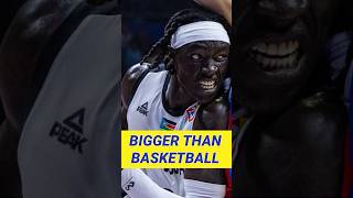 Wenyen Gabriel is proud of his South Sudanese roots biggerthanbasketball wenyengabriel olympics [upl. by Gallenz]