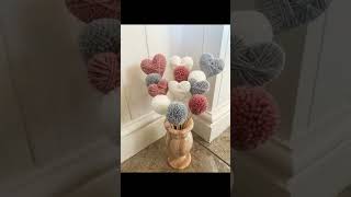 IDEAS super easy wool craft ideas for u [upl. by Gide]