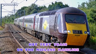 HST test train passing Kettering  MML  12082024 [upl. by Lipps]