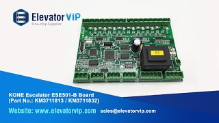 KM3711832 KM3711813 KONE A3 Escalator ESE501B Board [upl. by Modesty]