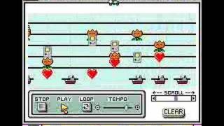 Yoshis Island  Title Theme on Mario Paint [upl. by Hum556]