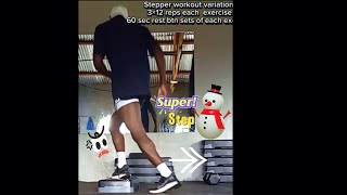 HOW TO DO STEPPER WORKOUT FOR WEIGHT LOSS [upl. by Enoryt]