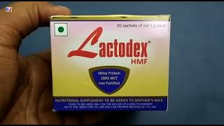 LactodexHmf Powder  LactodexHmf Sachets  LactodexHmf Powder Uses Side effects benefits dosage [upl. by Spiegel]