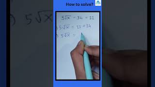 Find the value of X  maths square squaretrick square squreroot [upl. by Brittan674]