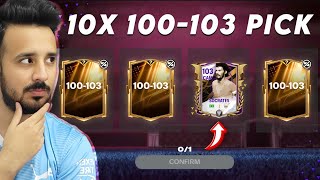 OMG  INSANE 10x 100103 EXTRA TIME PACK OPENING  FC MOBILE 25 [upl. by Yenmor]