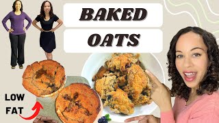 Starch Solution Recipe  Starch Solution Weight Loss  Baked Oats  Baked Oatmeal Recipe [upl. by Poul415]