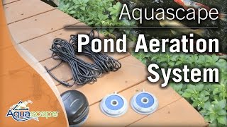 Aquascapes Pond Aeration Systems [upl. by Lemkul]