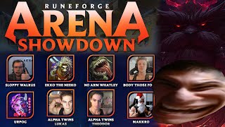 PLAYING THE RUNEFORGE ARENA SHOWDOWN [upl. by Nnep225]