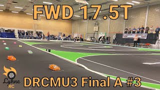 DRCMU 3 2023 FWD A Final 3  Tinglev  RC Touring Car Racing [upl. by Dorin]