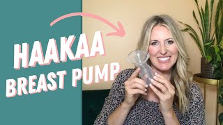 How to Use a Haakaa Breast Pump  Build Your Frozen Milk Stash  Breastfeeding Tips  Working Moms [upl. by Enyaw]