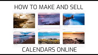 Best way to make and sell a calendar online with Photobox [upl. by Wrennie327]