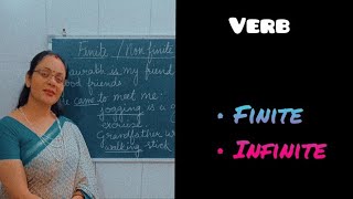 Verb  Finite Infinite [upl. by Rdnaskela]