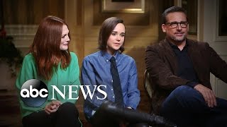 Steve Carrell Julianne Moore Ellen Page on Making Freeheld [upl. by Ardnuassac]