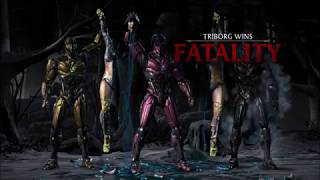 Mortal Kombat XL  Triborg has a badass laugh [upl. by Eelessej]