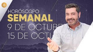 HORÓSCOPO semanal del 9 al 15 de Octubre Alfonso León Arquitecto de Sueños [upl. by Dorice]