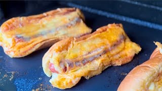 Grilled Cheese Hot Dogs are Crazy Delicious [upl. by Rosaleen902]