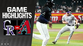 Rockies vs Dbacks Game Highlights 81424  MLB Highlights [upl. by Nnaegroeg895]