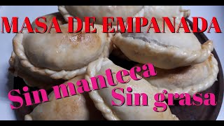 MASA para tapas de EMPANADAS CON ACEITE🥟🥟 FÁCIL DE PREPARAR [upl. by Enom]