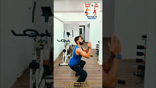 How to perform squats for beginners shorts youtube fitness [upl. by Kelcy]