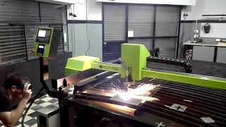 CUTSOL PANTOGRAFO CNC corte plasma [upl. by Mallory152]