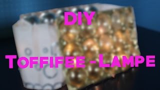 DIY  Toffifee Lampe✨ [upl. by Adiehsar]