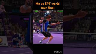 Me vs SPT World Tour Finalshortvideo shorts tennis gaming worldcup tabletennisplayer ttennis [upl. by Meilen280]